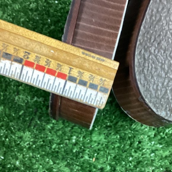 Johnny Was Sandals Leather Sunny Garden Twist Slip On Floral Blue - Picture 12 of 13